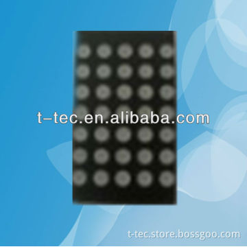 D1.9mm 5x7 red led Dot matrix display with high brightness